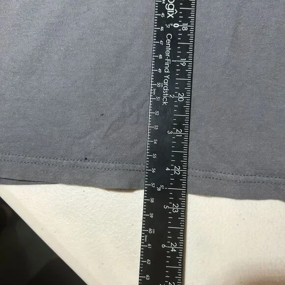 Grunge METAL MULISHA Shirt Womens Small Gray Purple Skull Y2K Goth Distressed 90 - Picture 6 of 7